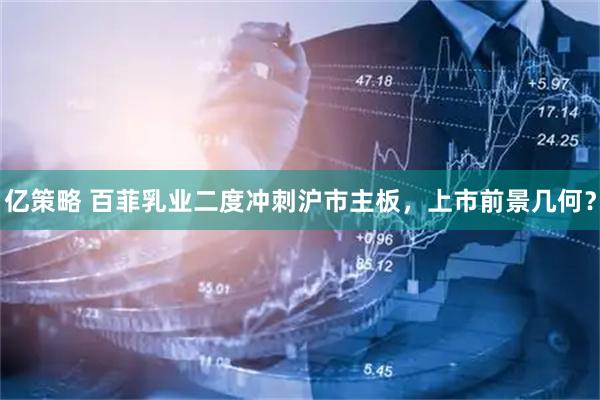 亿策略 百菲乳业二度冲刺沪市主板，上市前景几何？